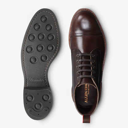 Patton Weather-ready Cap-toe Boot with Dainite Rubber Sole - Brown Chromexcel Leather
