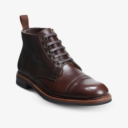 Patton Weather-ready Cap-toe Boot with Dainite Rubber Sole - Brown Chromexcel Leather