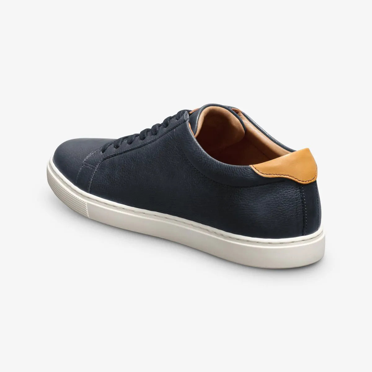 Courtside Lace-up Sneaker - Navy Leather