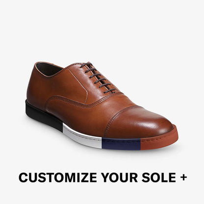 Park Avenue Cap-toe Oxford Dress Sneaker - Chili Leather