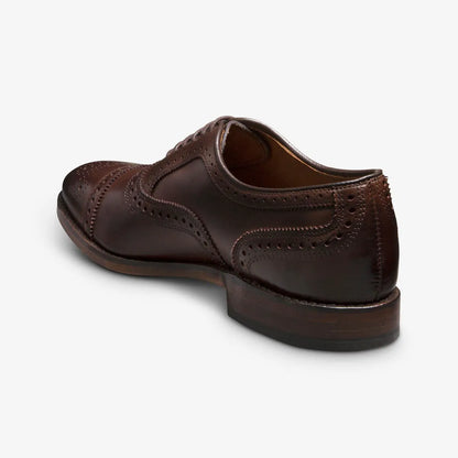 Strand Cap-toe Oxford Dress Shoe - Mahogany Leather