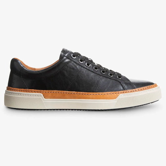 Porter City Derby Lace-up Sneaker - Black Leather