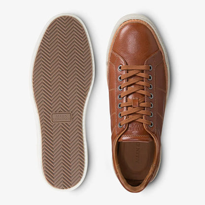 Porter City Derby Lace-up Sneaker - Walnut Brown Leather