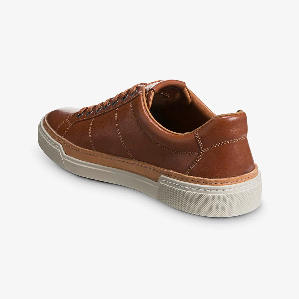 Porter City Derby Lace-up Sneaker - Walnut Brown Leather