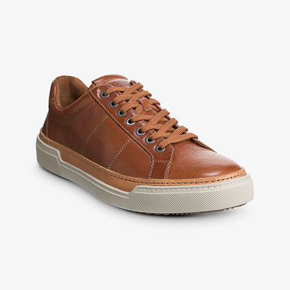 Porter City Derby Lace-up Sneaker - Walnut Brown Leather