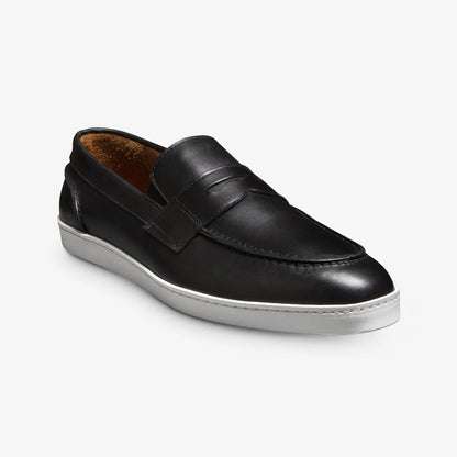 Randolph Slip-on Sneaker - Black Leather