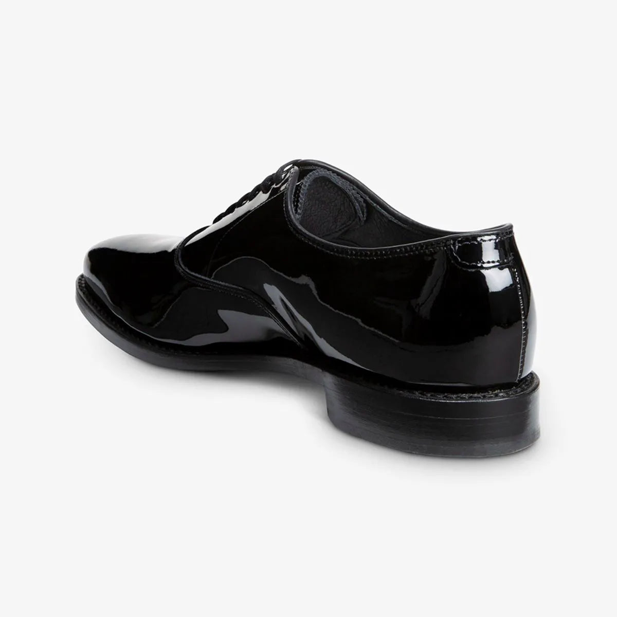 Carlyle Plain-toe Oxford Dress Shoe - Black Patent Leather