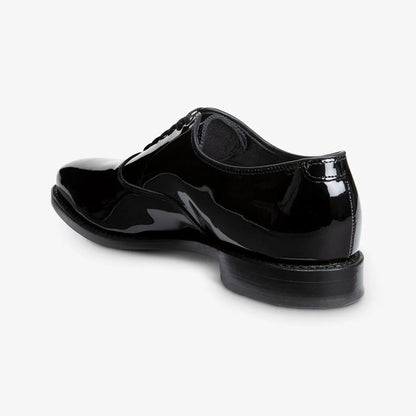 Carlyle Plain-toe Oxford Dress Shoe - Black Patent Leather