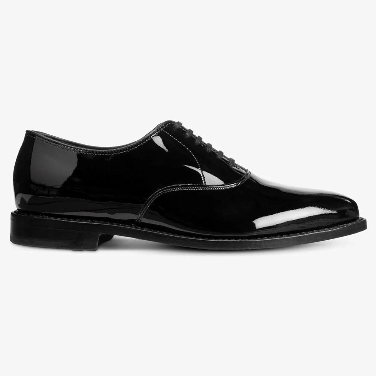 Carlyle Plain-toe Oxford Dress Shoe - Black Patent Leather