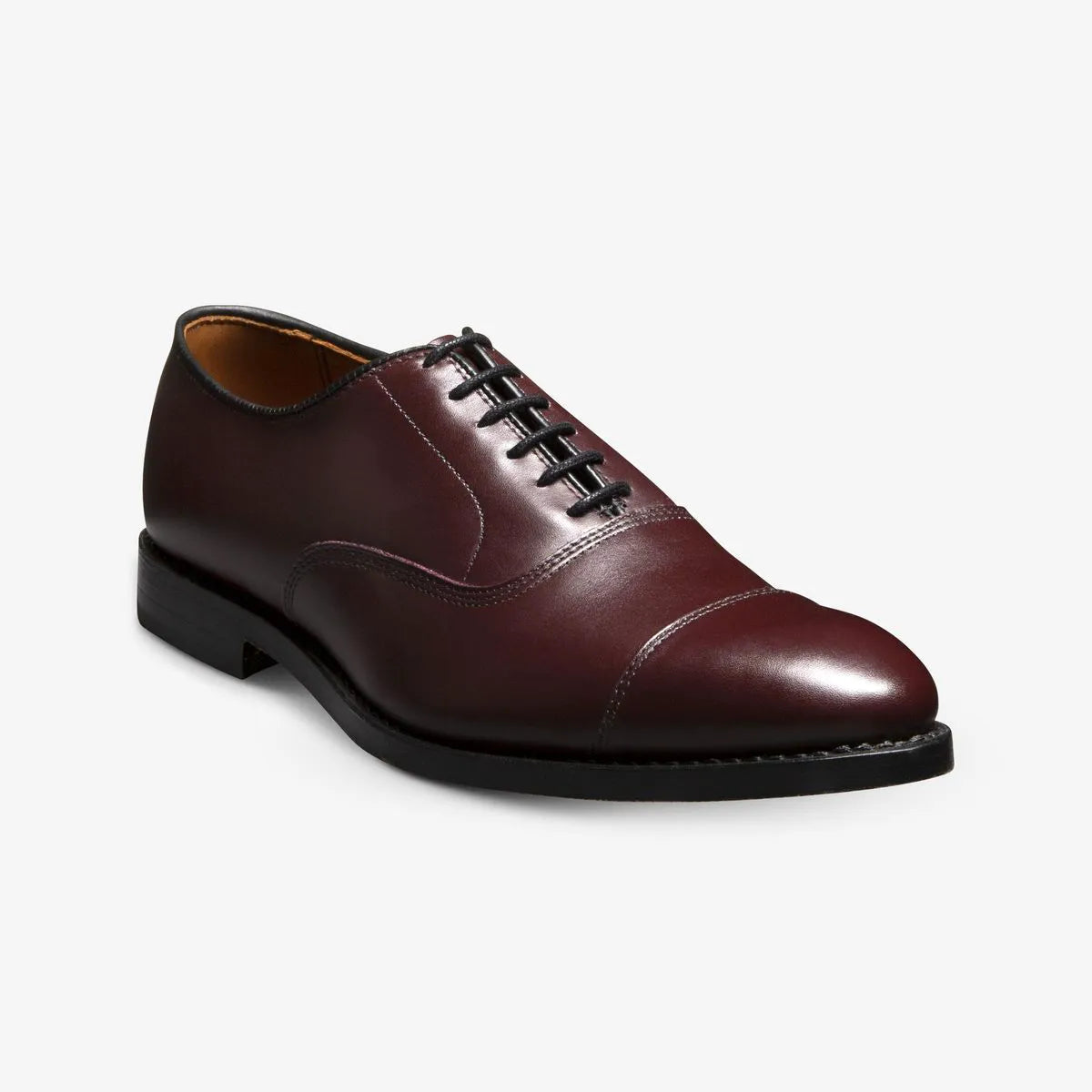 Park Avenue Cap-toe Oxford Dress Shoe - Burgundy Leather