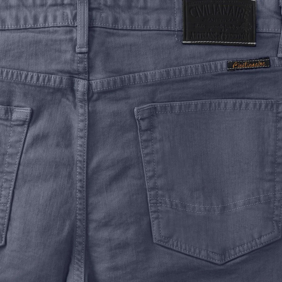 Civilianaire Walker Slim-straight Fit Jeans - Slate Blue