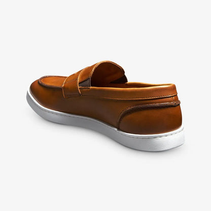 Randolph Slip-on Sneaker - Walnut Leather