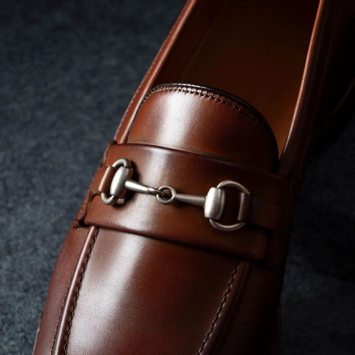 Randolph Bit Loafer - Chili Leather
