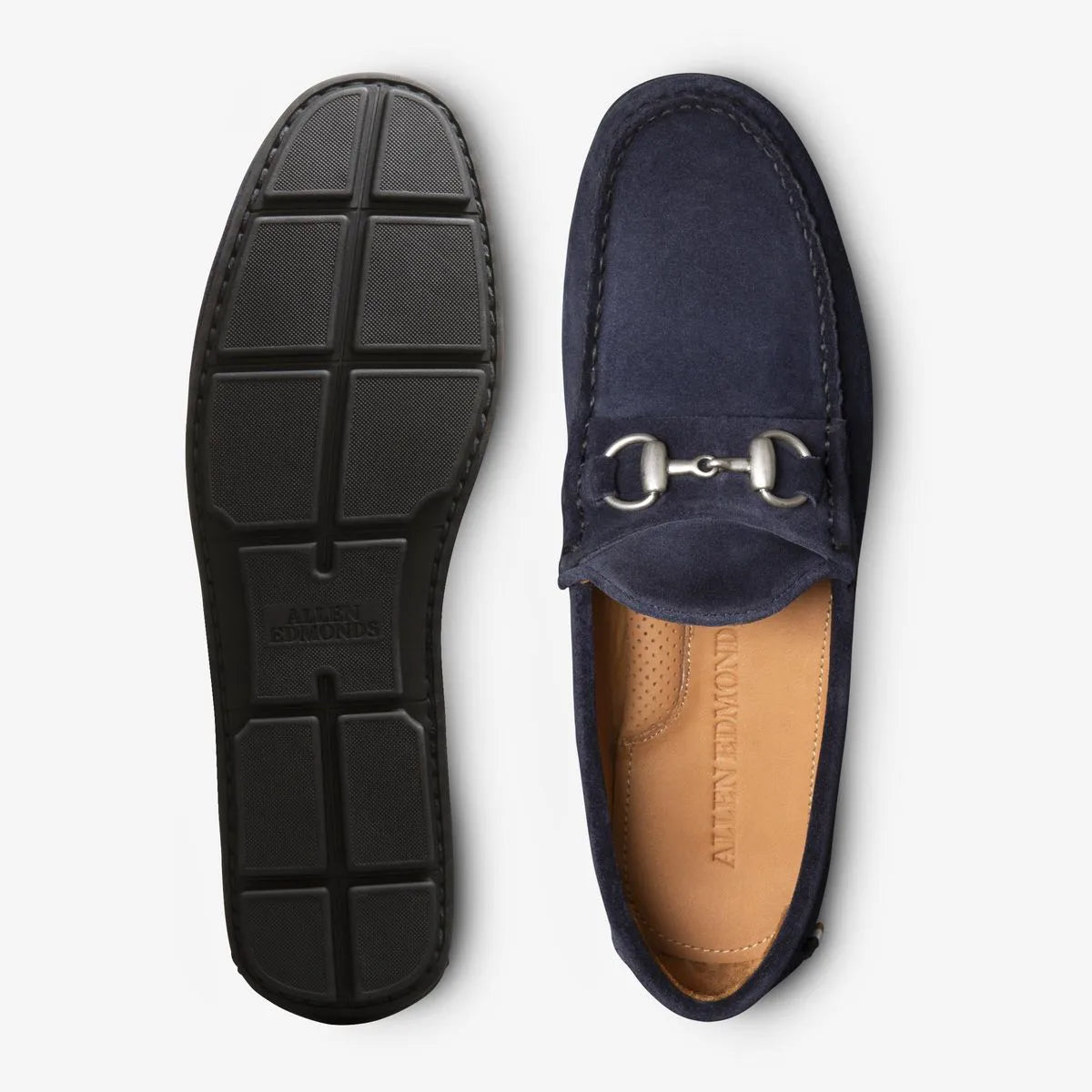 Sebastian Bit Driving Loafer - Navy Sea Suede