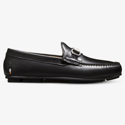 Sebastian Bit Driving Loafer - Black Leather