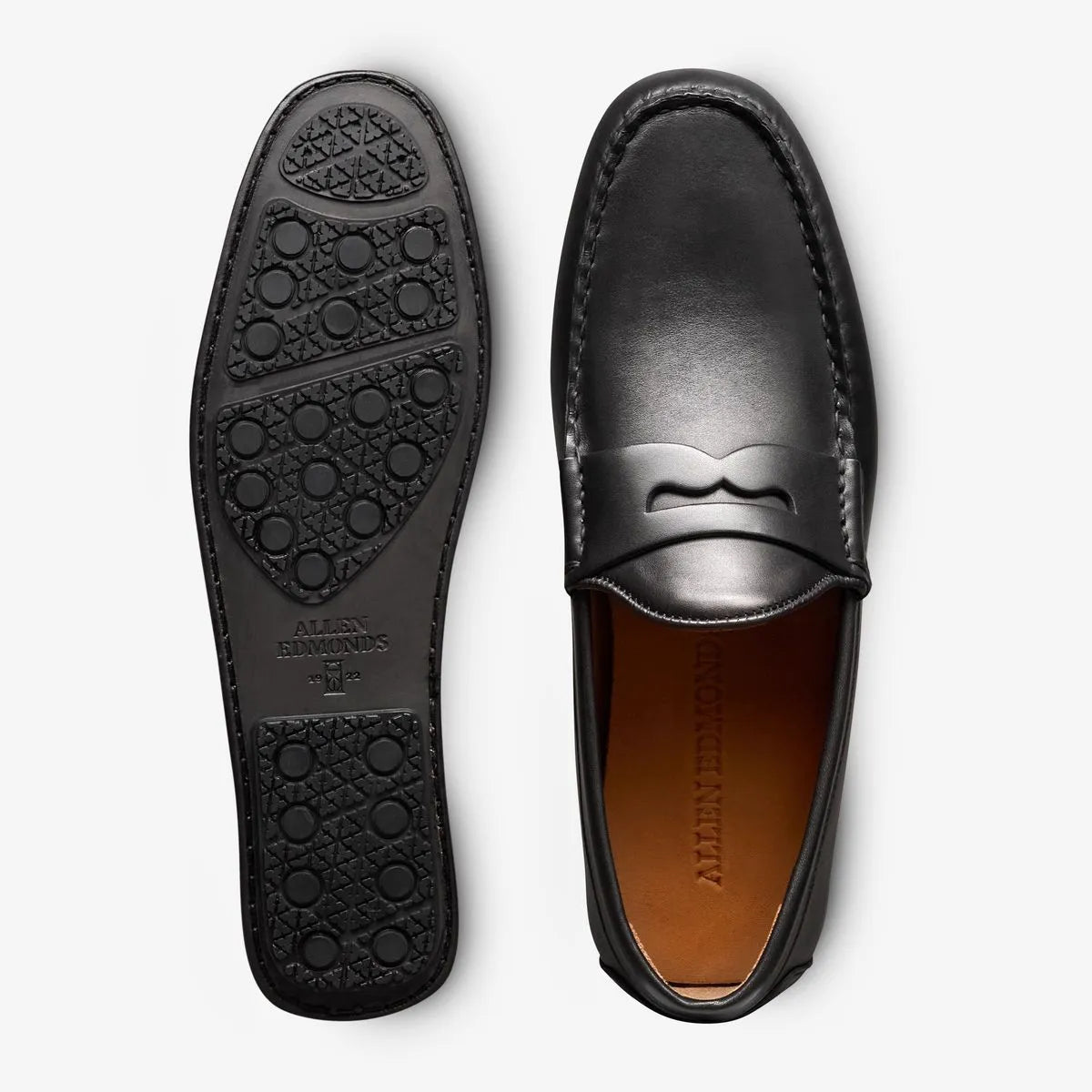 Super Sport Penny Loafer - Black Leather