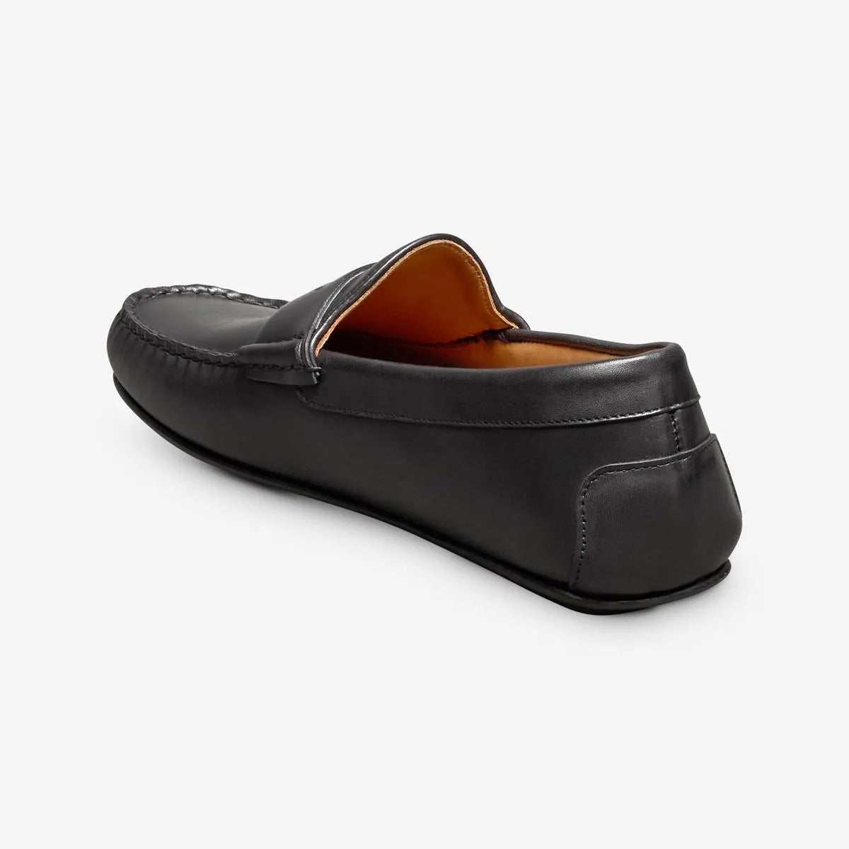 Super Sport Penny Loafer - Black Leather