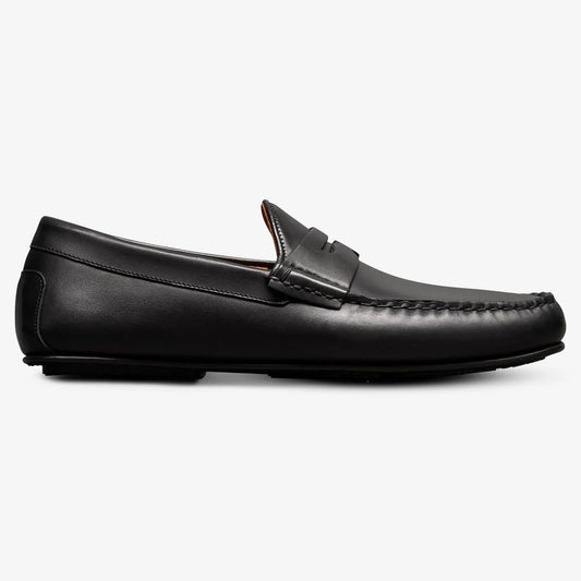 Super Sport Penny Loafer - Black Leather