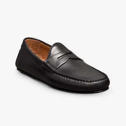 Super Sport Penny Loafer - Black Leather