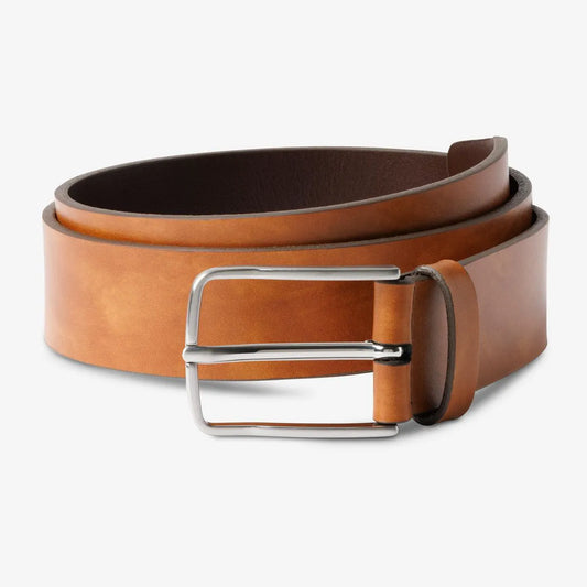 Broadway Avenue Dress Casual Belt - Walnut Leather
