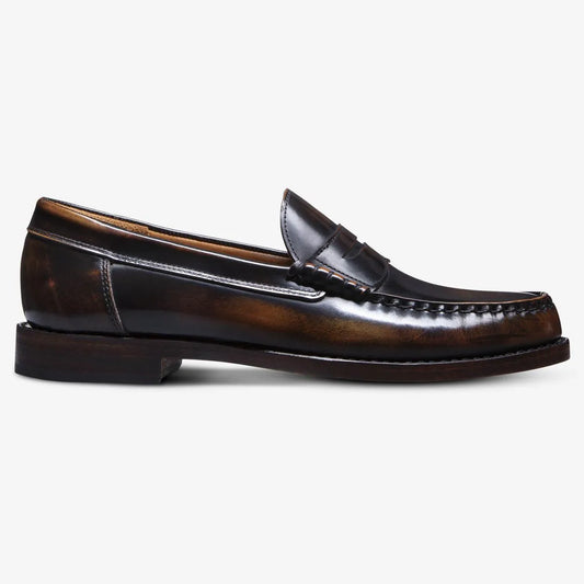 Newman Penny Loafer - Antique Bronze Leather