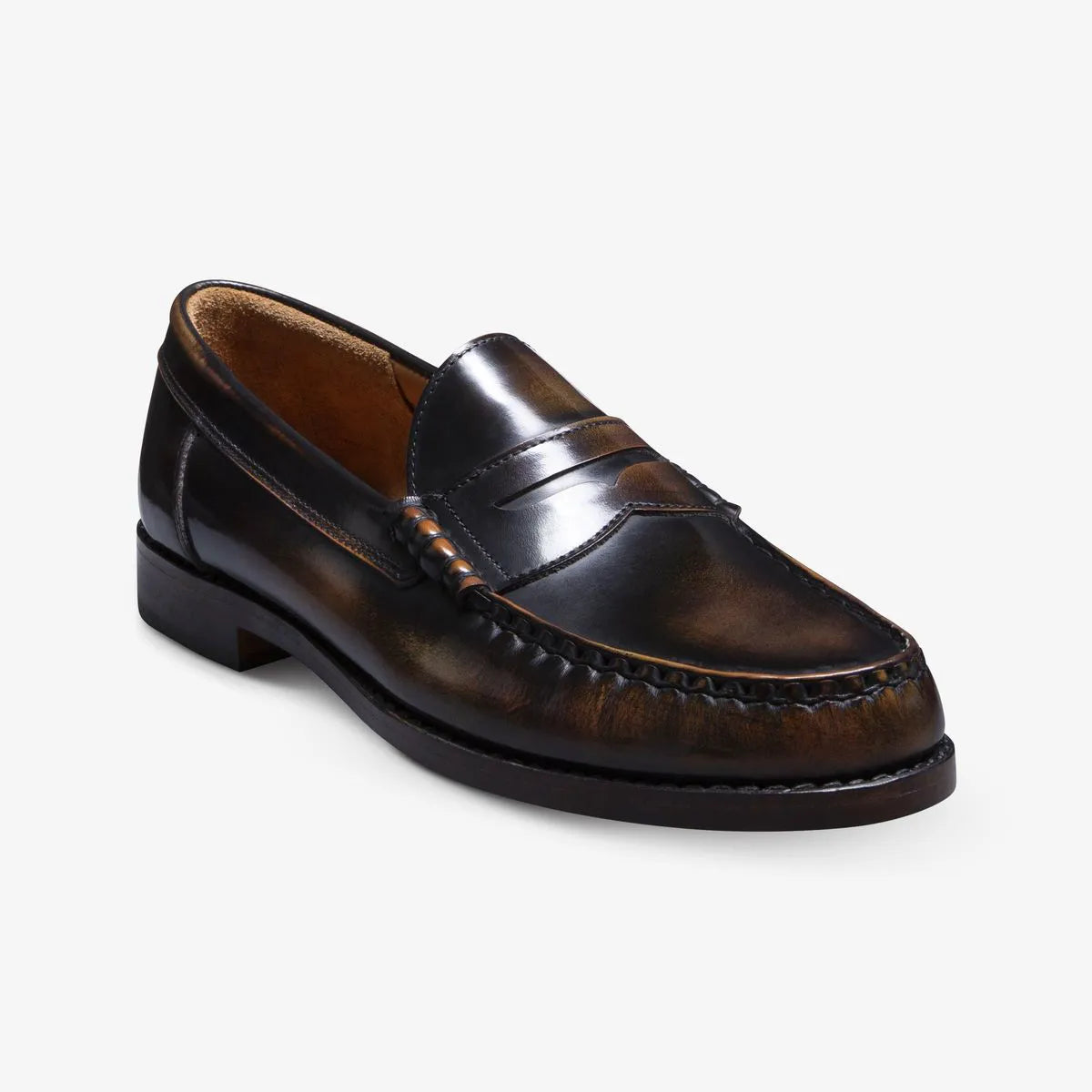 Newman Penny Loafer - Antique Bronze Leather