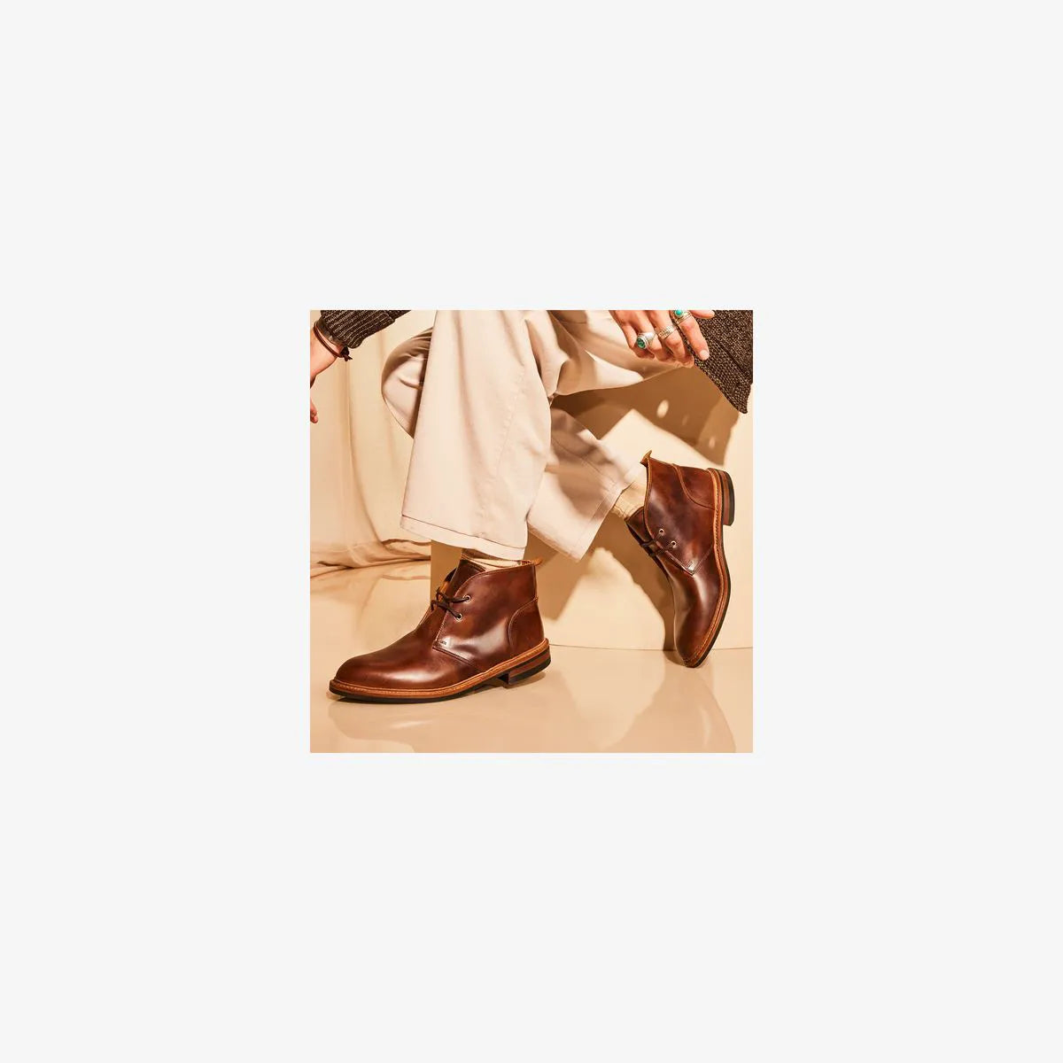 Chandler Weather-ready Chukka Boot - Pecan Leather