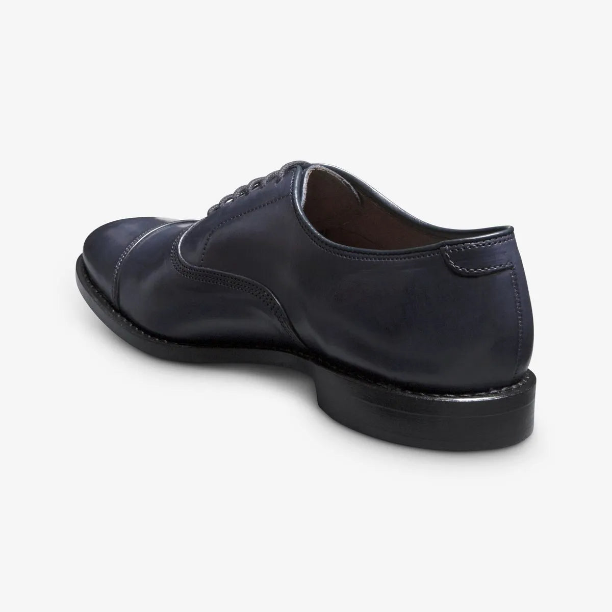 Park Avenue Cap-toe Oxford Dress Shoe - Navy Leather