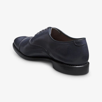 Park Avenue Cap-toe Oxford Dress Shoe - Navy Leather