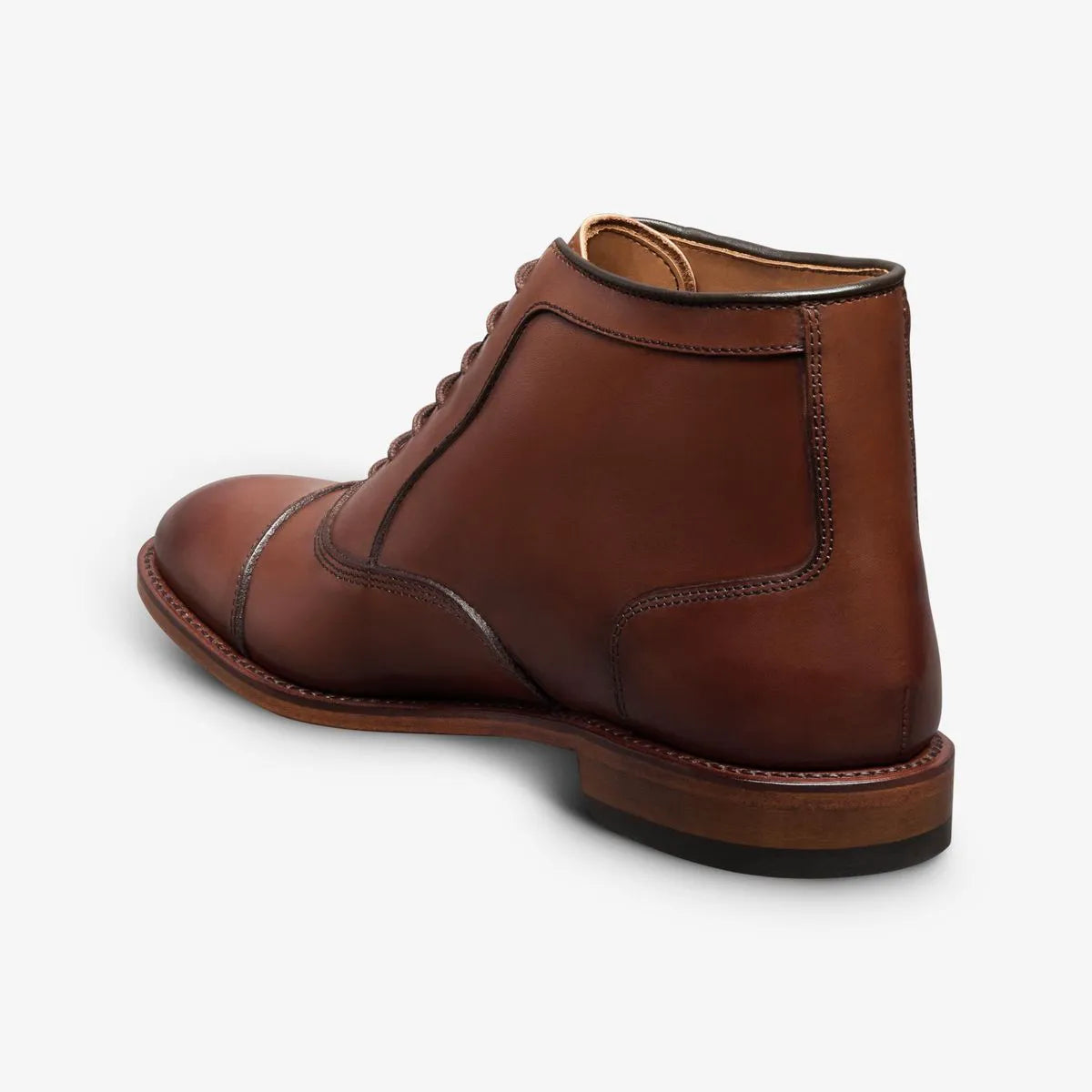 Park Avenue Cap-toe Oxford Dress Boot - Chili Leather