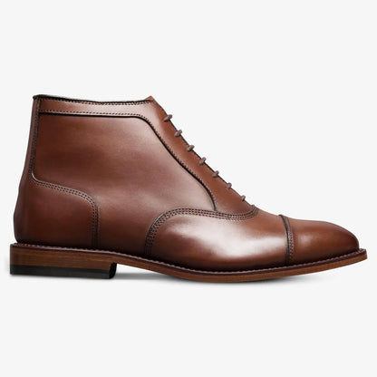 Park Avenue Cap-toe Oxford Dress Boot - Chili Leather