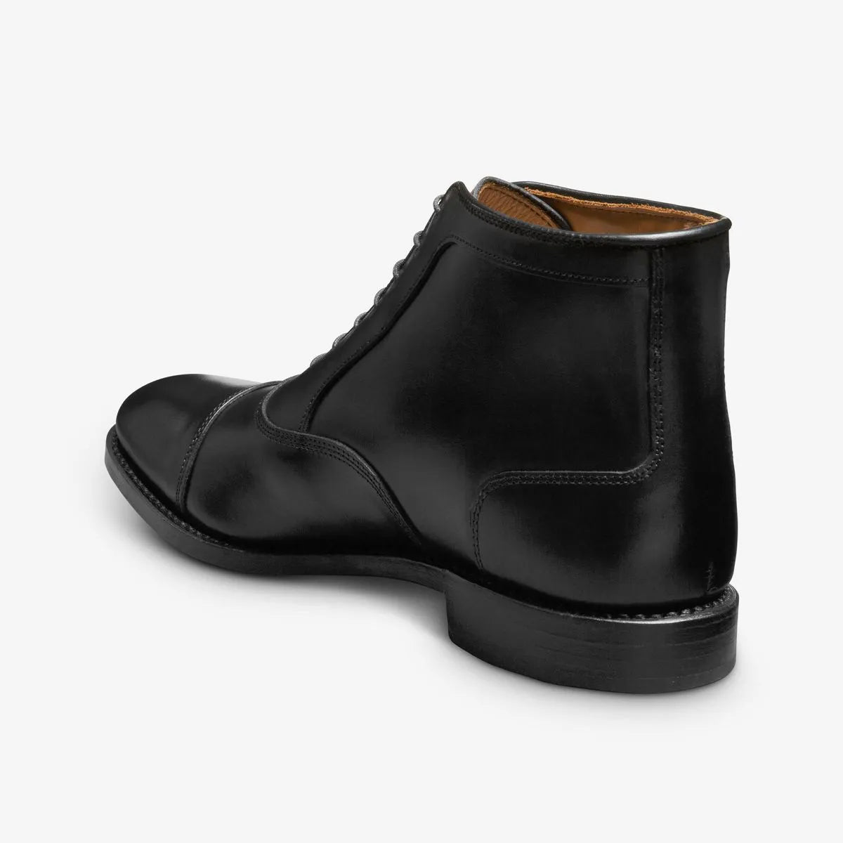 Park Avenue Cap-toe Oxford Dress Boot - Black Leather