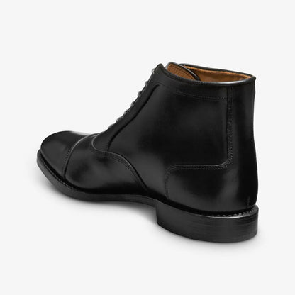 Park Avenue Cap-toe Oxford Dress Boot - Black Leather