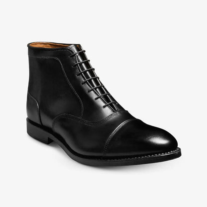 Park Avenue Cap-toe Oxford Dress Boot - Black Leather