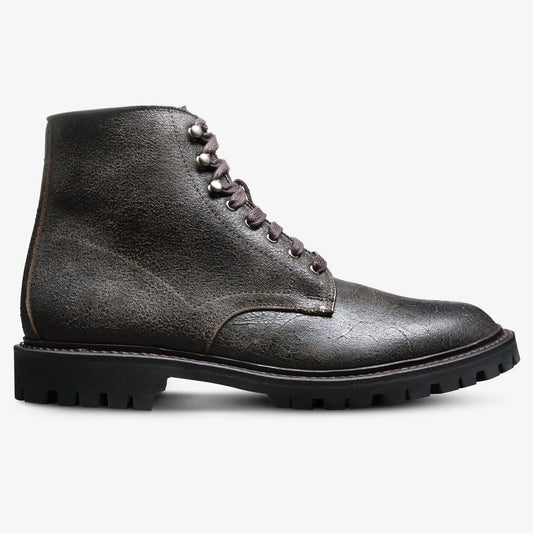 Higgins Mill Weatherproof Zip Boot with Lug Sole - Husk Suede