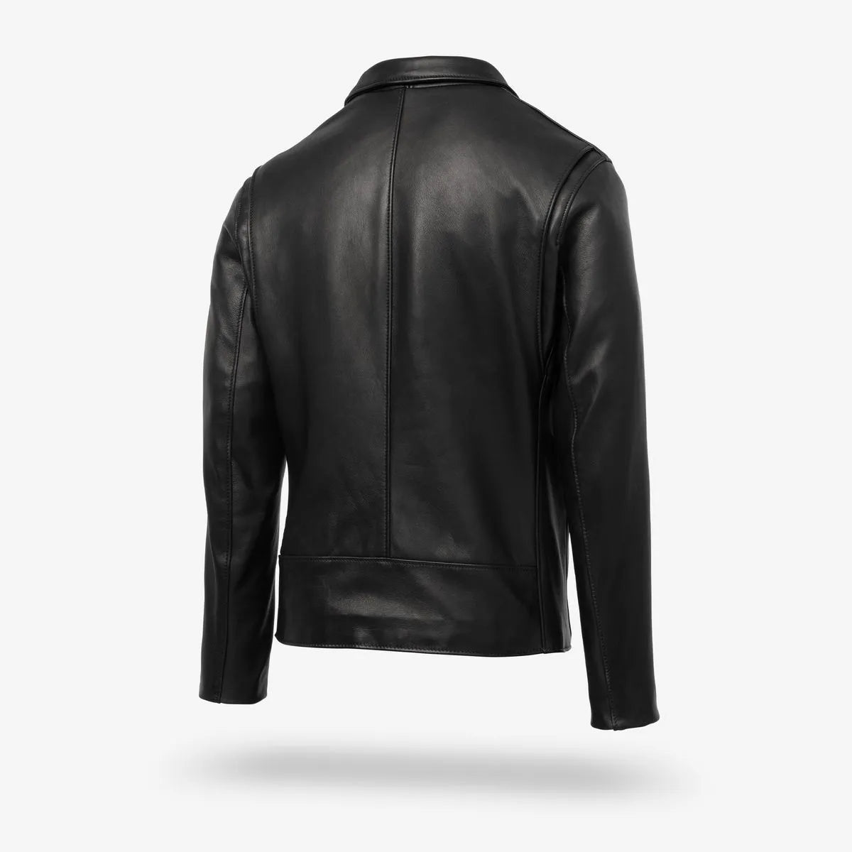 Schott® N.Y.C. X Allen Edmonds Leather Delivery Jacket - Black