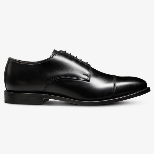 Factory Second Park Avenue Cap-toe Derby Dress Shoe - Black