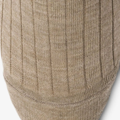 Merino Wool Dress Socks - TAUPE