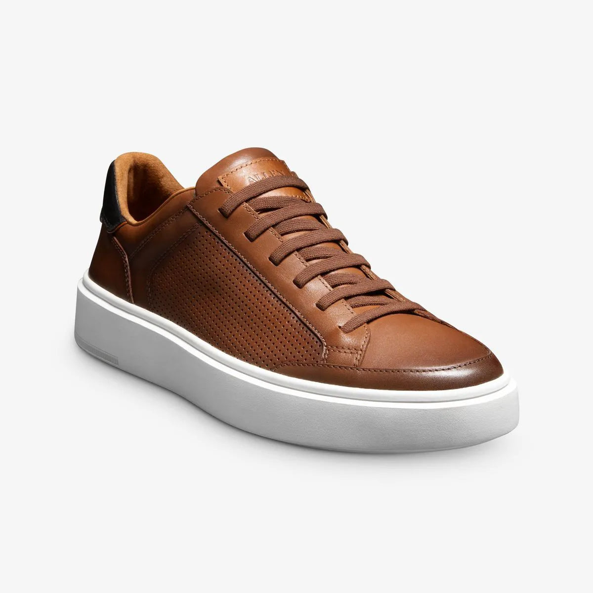 Oliver Slip-on Stretch-lace Sneaker - Luggage Tan Leather