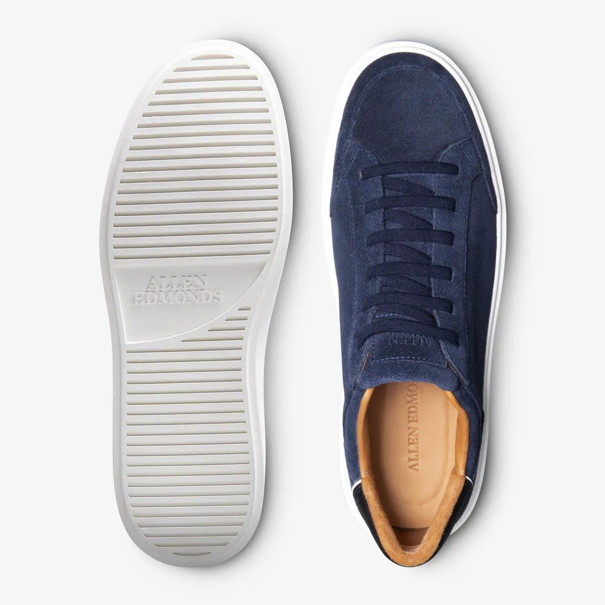 Oliver Slip-on Stretch-lace Sneaker - Navy Suede