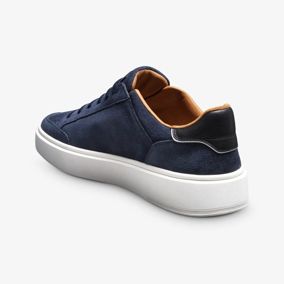 Oliver Slip-on Stretch-lace Sneaker - Navy Suede