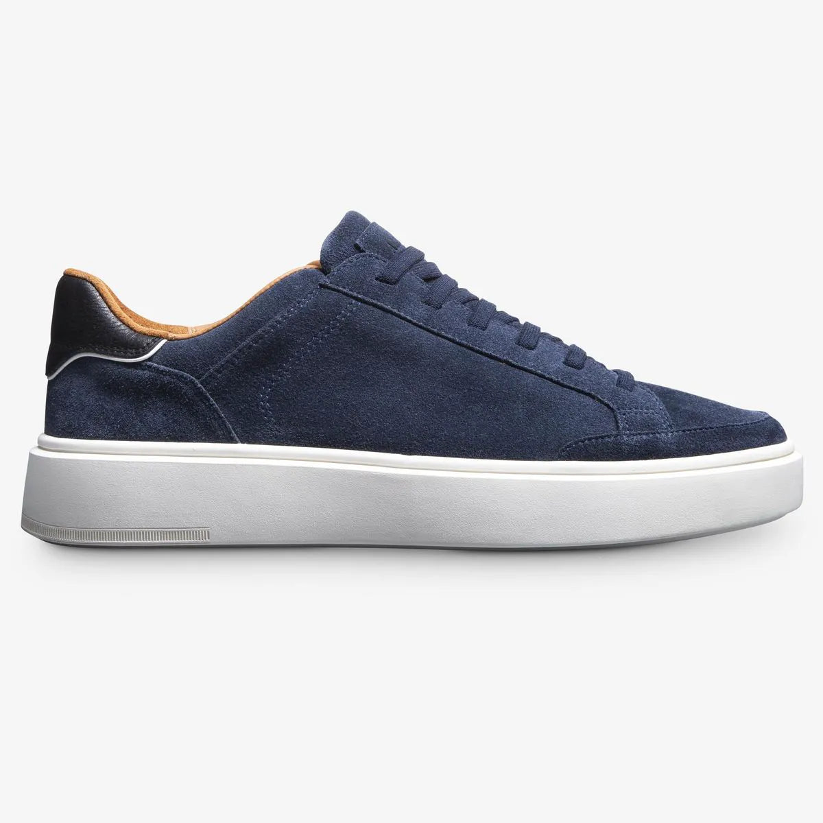 Oliver Slip-on Stretch-lace Sneaker - Navy Suede