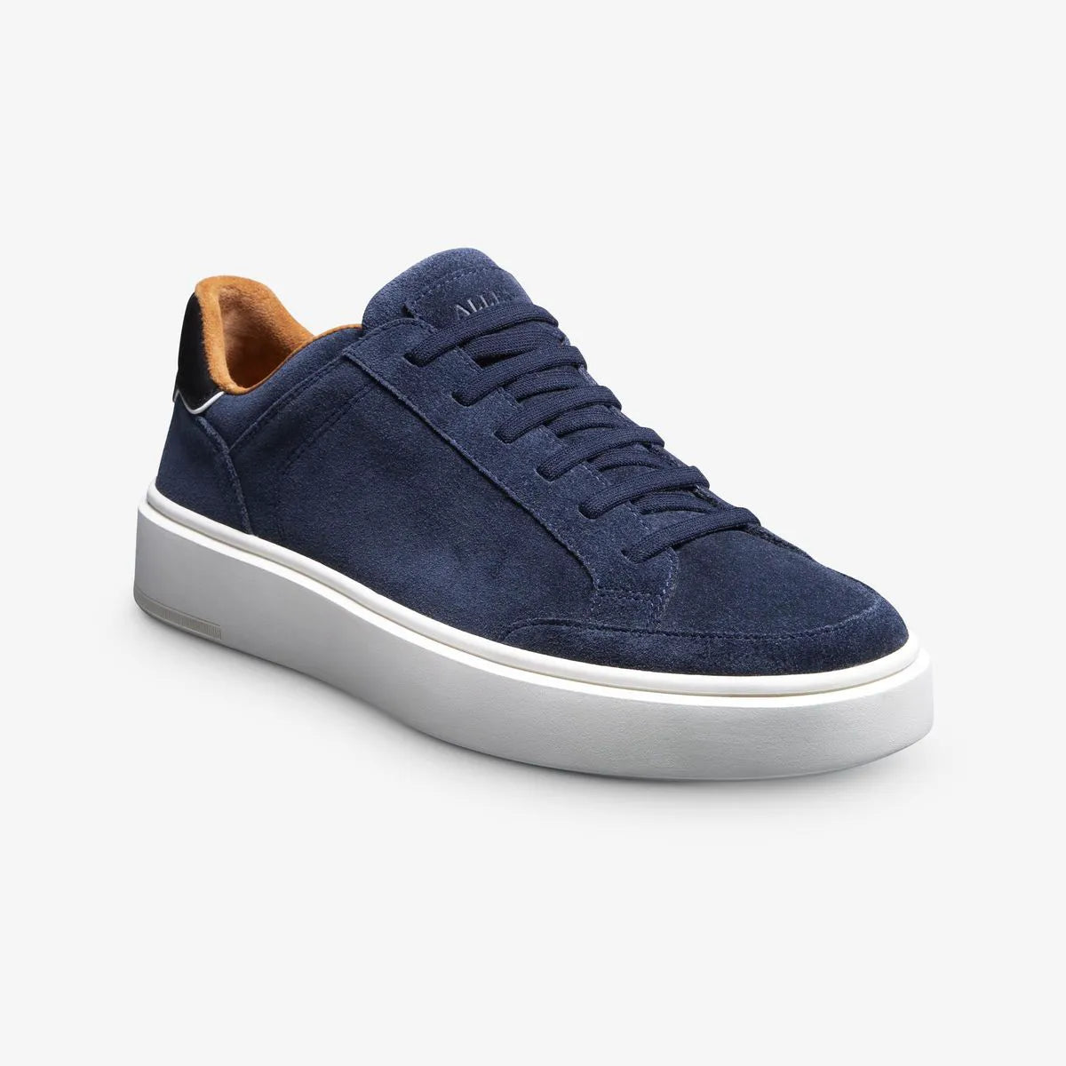 Oliver Slip-on Stretch-lace Sneaker - Navy Suede