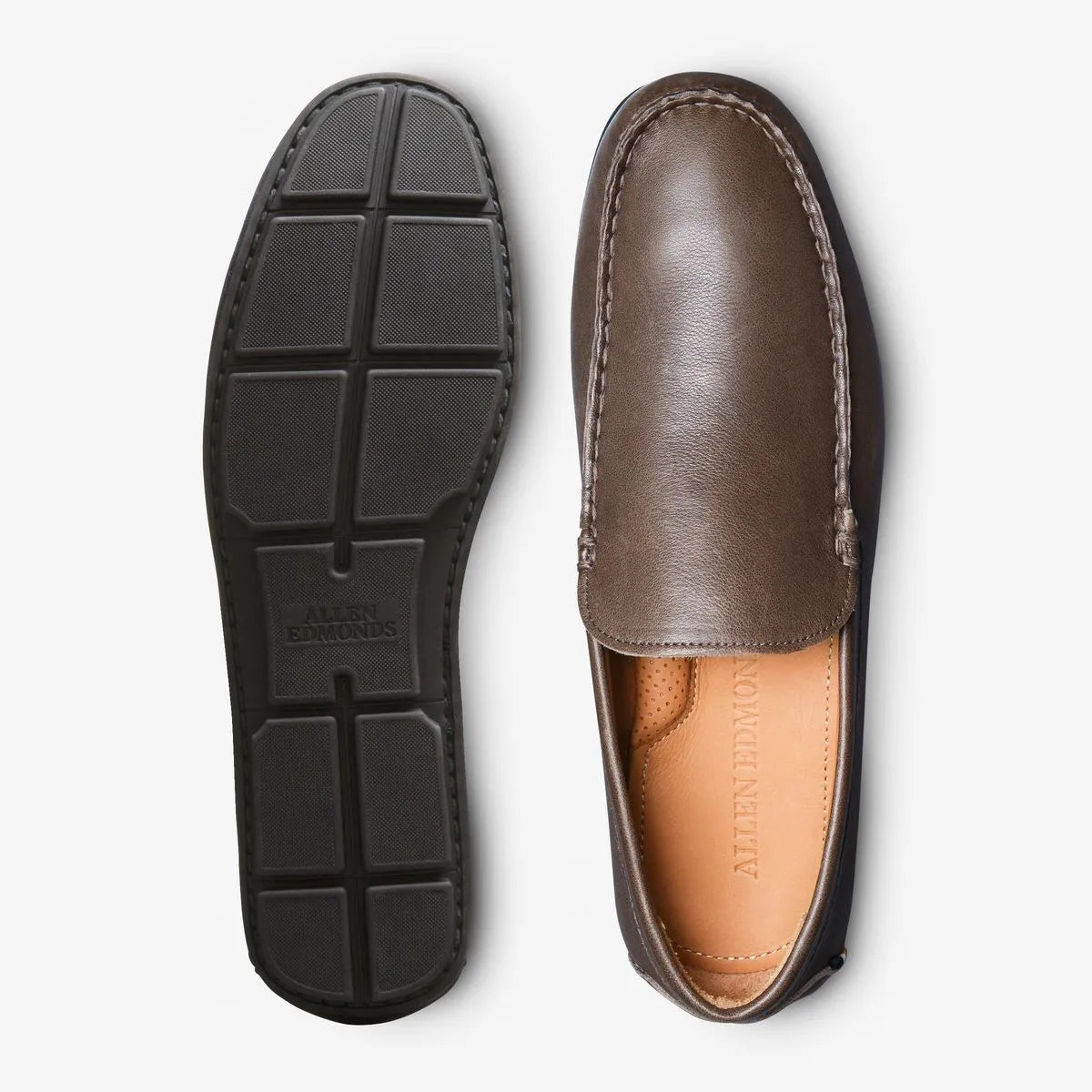 Santiago Driving Loafer - Brown Leather