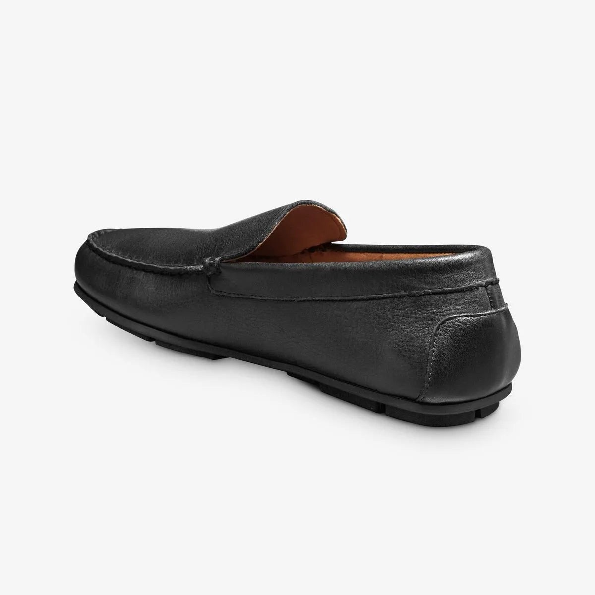 Santiago Driving Loafer - Black Leather