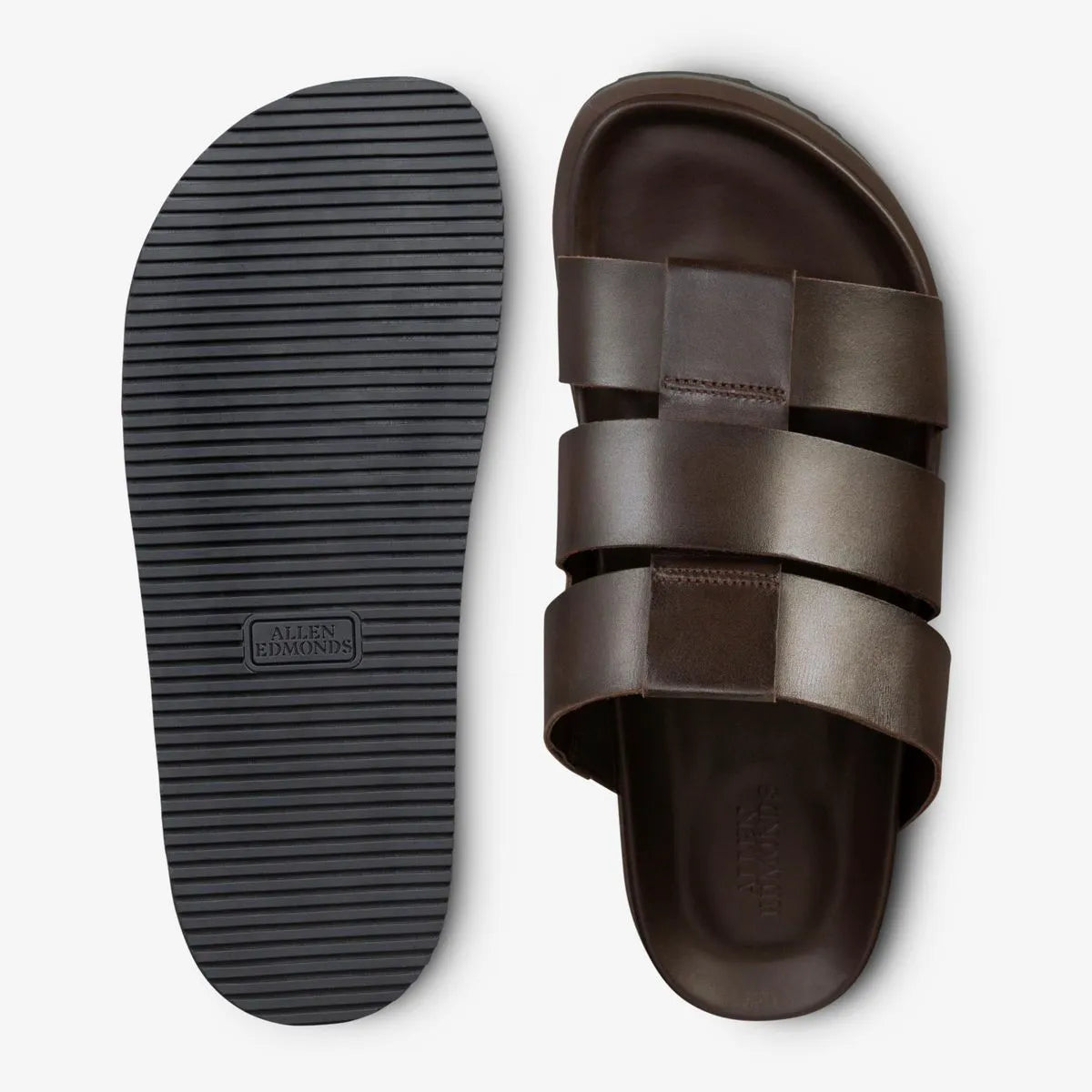 Davis Sandal - Dark Brown Leather