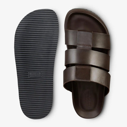 Davis Sandal - Dark Brown Leather