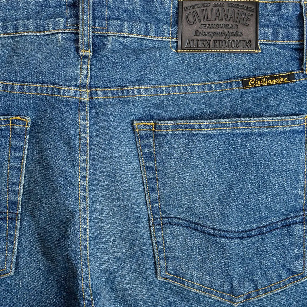Civilianaire Walker Slim-straight Fit Jeans - Medium Wash