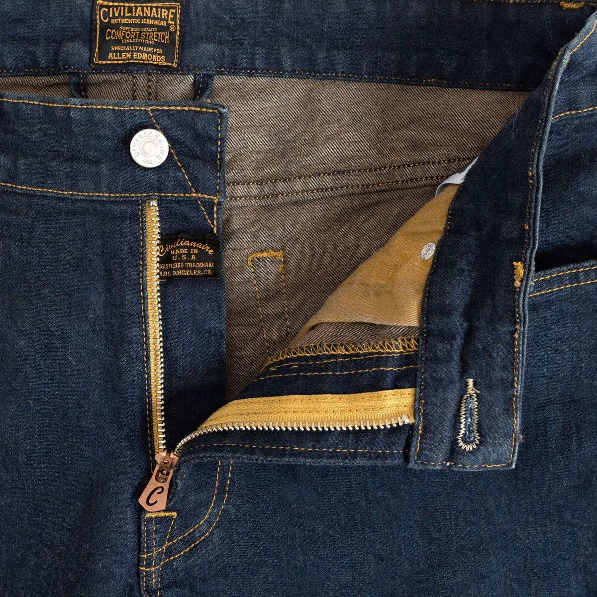 Civilianaire Walker Slim-straight Fit Jeans - Dark Wash