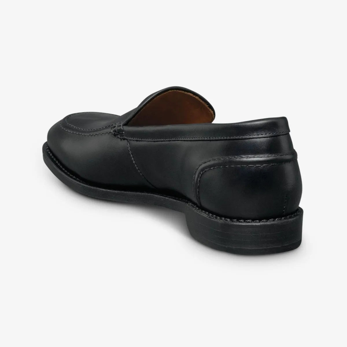 Randolph Venetian Slip-on Loafer - Black Leather